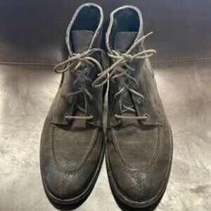 To Boot New York Adam Derrick Men’s Sz 8 Suede Leather Boots Charcoal Brown